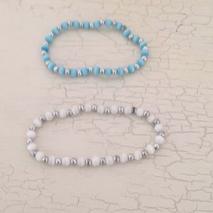 Two Beaded bracelets